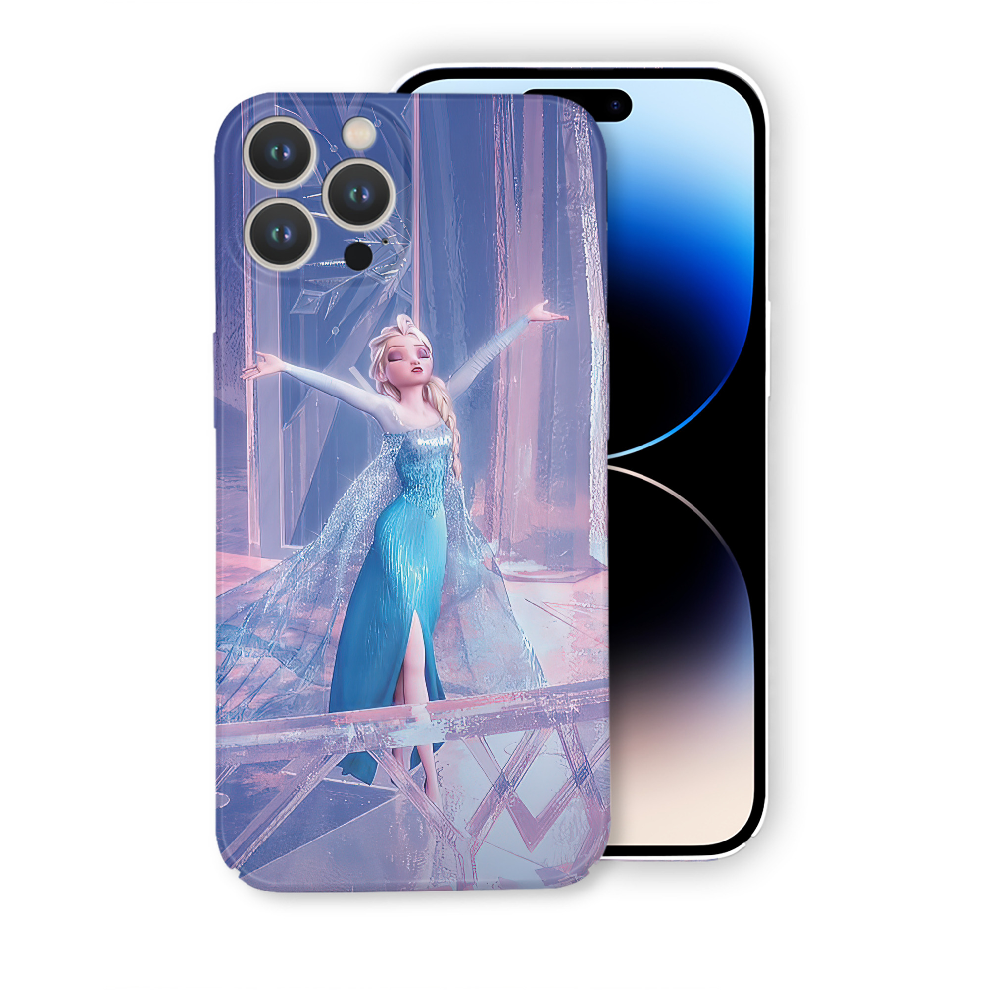 （画像用） アナと雪の女王 アンナ エルサ Frozen Anna Elsa 【iPhone 14シリーズ対応】ハードケース